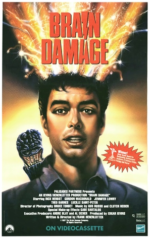 Brain Damage - Video release movie poster (thumbnail)