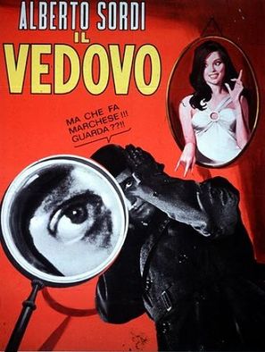 Il vedovo - Italian DVD movie cover (thumbnail)
