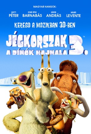 Ice Age: Dawn of the Dinosaurs - Hungarian Movie Poster (thumbnail)