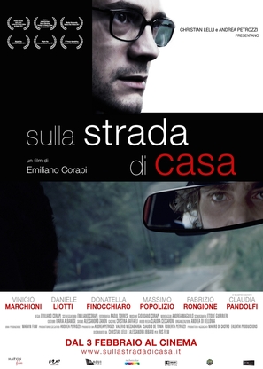 Sulla strada di casa - Italian Movie Poster (thumbnail)