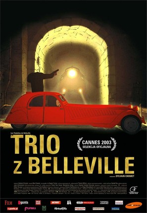 Les triplettes de Belleville - Polish Movie Poster (thumbnail)
