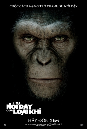 Rise of the Planet of the Apes - Vietnamese Movie Poster (thumbnail)