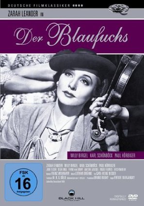 De vrouw met den blauwvos - German DVD movie cover (thumbnail)