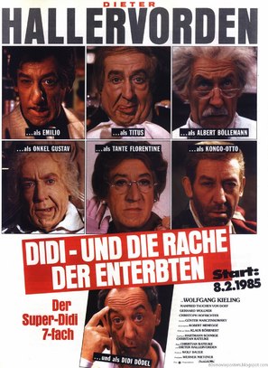 Didi und die Rache der Enterbten - German Movie Poster (thumbnail)