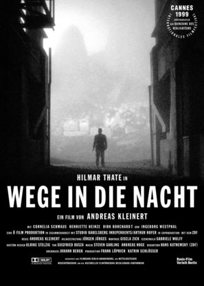 Wege in die Nacht - German poster (thumbnail)