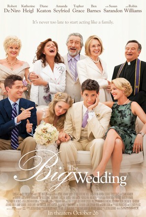 The Big Wedding - Theatrical movie poster (thumbnail)