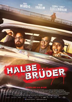 Halbe Br&uuml;der - German Movie Poster (thumbnail)
