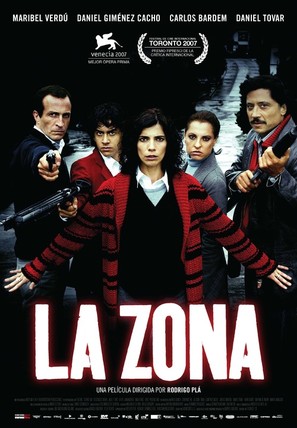 La zona - Spanish Movie Poster (thumbnail)