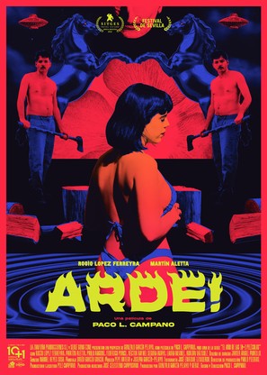 Arde! - Spanish Movie Poster (thumbnail)