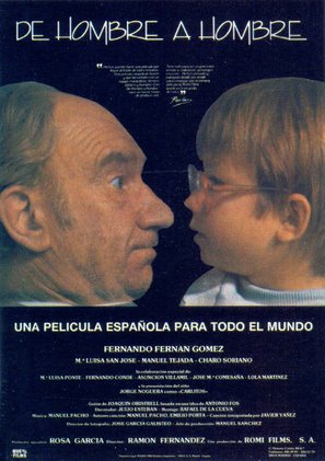 De hombre a hombre - Spanish Movie Poster (thumbnail)