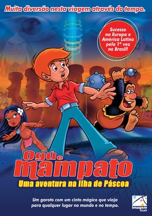 Og&uacute; y Mampato en Rapa Nui - Brazilian DVD movie cover (thumbnail)