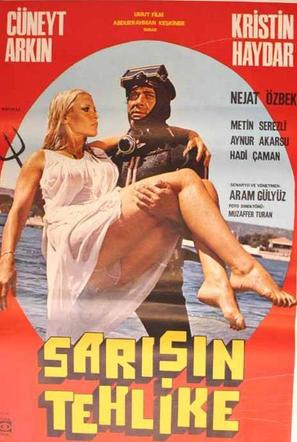 Sarisin tehlike - Turkish Movie Poster (thumbnail)