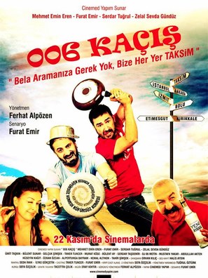 006 ka&ccedil;is - Turkish Movie Poster (thumbnail)