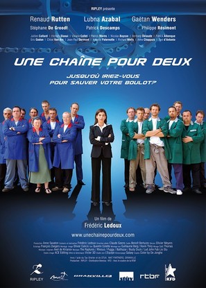 Une cha&icirc;ne pour deux - Belgian Movie Poster (thumbnail)