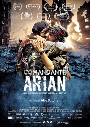 Comandante Arian - Spanish Movie Poster (thumbnail)