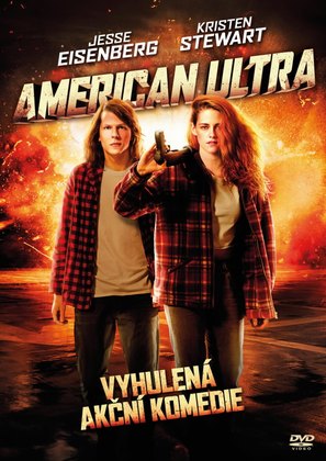 American Ultra - Czech DVD movie cover (thumbnail)