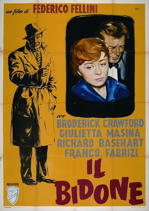 Il bidone - Italian Movie Poster (thumbnail)