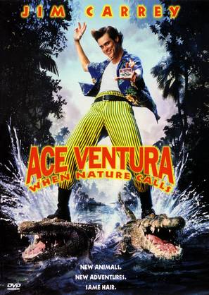 Ace Ventura: When Nature Calls - DVD movie cover (thumbnail)