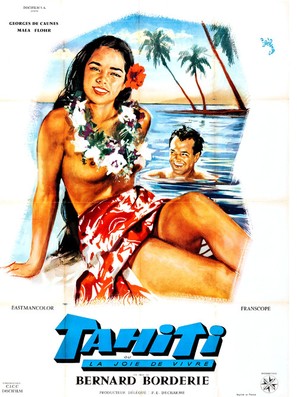Tahiti ou la joie de vivre - French Movie Poster (thumbnail)