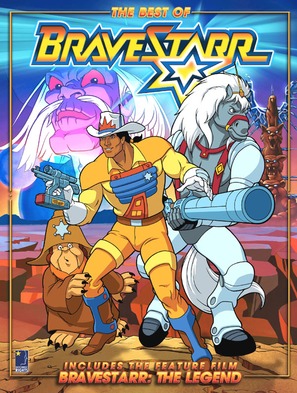 BraveStarr - DVD movie cover (thumbnail)