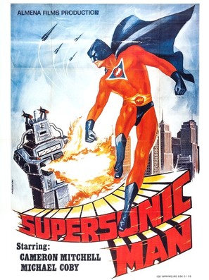 Supersonic Man - French Movie Poster (thumbnail)