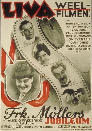 Frk. M&oslash;llers jubil&aelig;um - Danish Movie Poster (thumbnail)