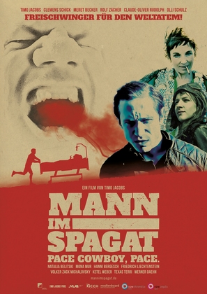 Mann im Spagat: Pace, Cowboy, Pace - German Movie Poster (thumbnail)