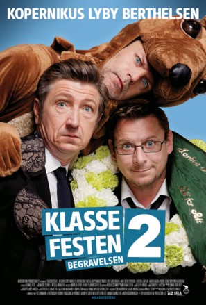 Klassefesten II - Begravelsen - Danish Movie Poster (thumbnail)