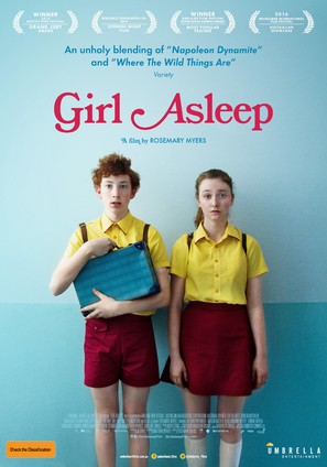 Girl Asleep - Australian Movie Poster (thumbnail)