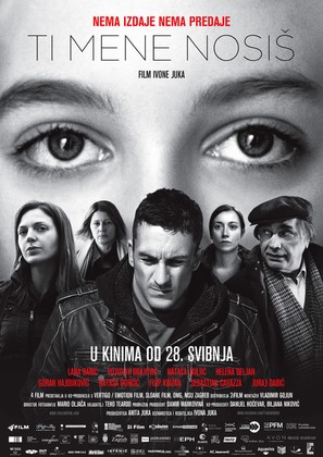 Ti mene nosis - Croatian Movie Poster (thumbnail)