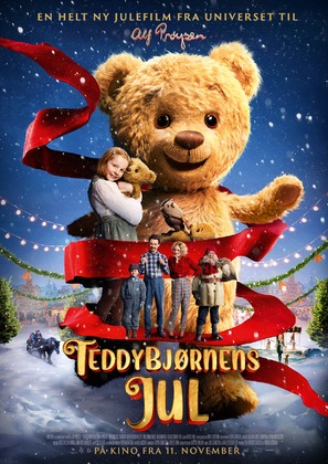 Teddybj&oslash;rnens jul - Norwegian Movie Poster (thumbnail)