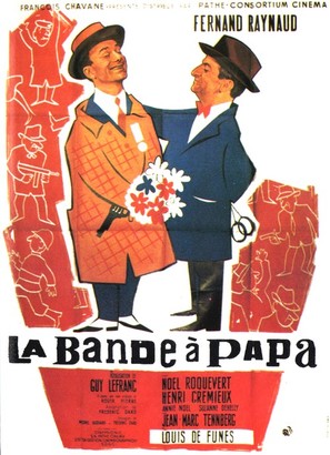La bande &agrave; papa - French Movie Poster (thumbnail)