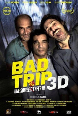 Paranormal Bad Trip 3D - French Movie Poster (thumbnail)