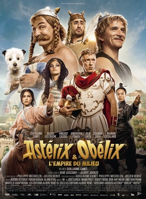 Ast&eacute;rix &amp; Ob&eacute;lix: L'Empire du Milieu - French Movie Poster (thumbnail)