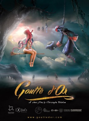 Goutte d&#039;Or - Danish Movie Poster (thumbnail)
