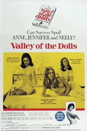 Valley of the Dolls - Australian Movie Poster (thumbnail)