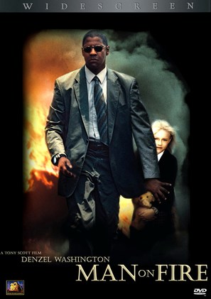 Man on Fire - DVD movie cover (thumbnail)