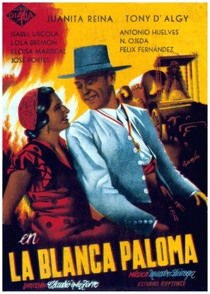 La blanca Paloma - Spanish Movie Poster (thumbnail)