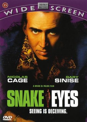 Snake Eyes - Danish DVD movie cover (thumbnail)