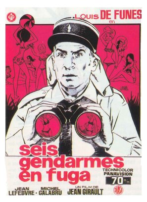 Le gendarme en balade - Spanish Movie Poster (thumbnail)