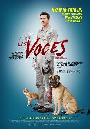 The Voices - Mexican Movie Poster (thumbnail)