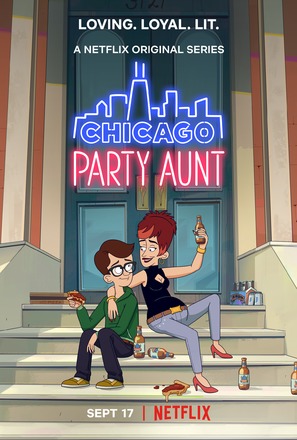 &quot;Chicago Party Aunt&quot; - Movie Poster (thumbnail)