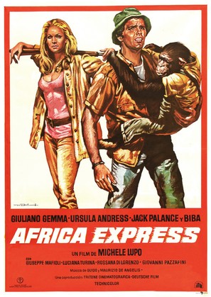 Africa Express - Spanish Movie Poster (thumbnail)