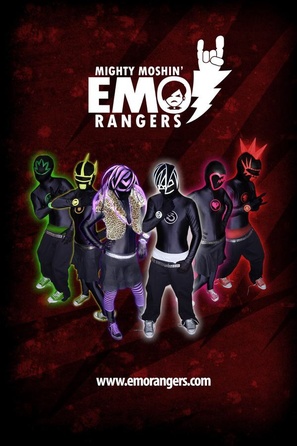 &quot;Mighty Moshin&#039; Emo Rangers&quot; - British Movie Poster (thumbnail)