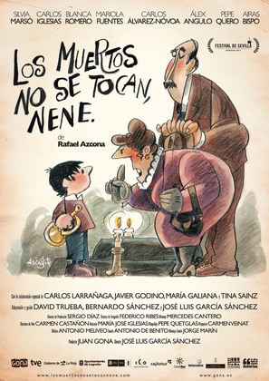 Los muertos no se tocan, nene - Spanish Movie Poster (thumbnail)
