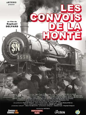 Les convois de la honte - French Movie Poster (thumbnail)