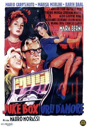 Juke box - Urli d&#039;amore - Italian Movie Poster (thumbnail)