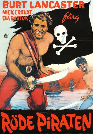 The Crimson Pirate Poster