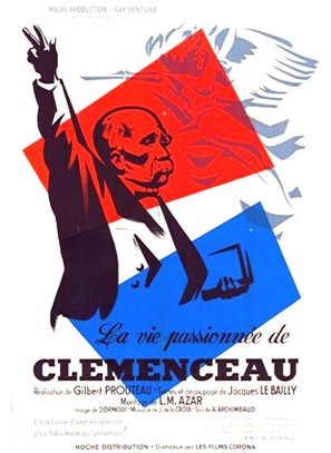 La vie passionn&eacute;e de Cl&eacute;menceau - French Movie Poster (thumbnail)