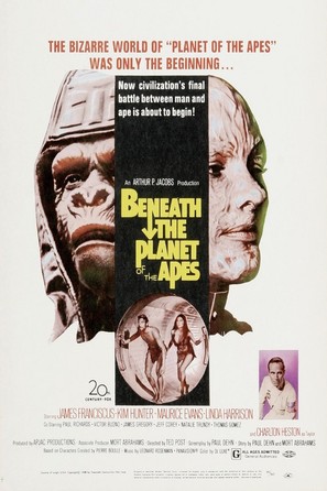 Beneath the Planet of the Apes - Movie Poster (thumbnail)